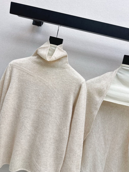 Loro NEW Cashmere sweater and shawl set