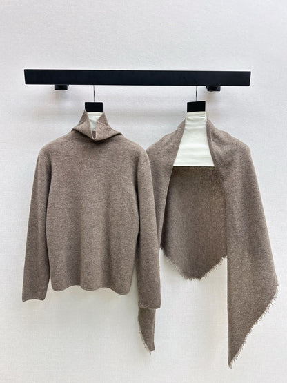 Loro NEW Cashmere sweater and shawl set