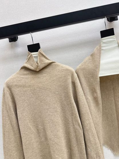 Loro NEW Cashmere sweater and shawl set