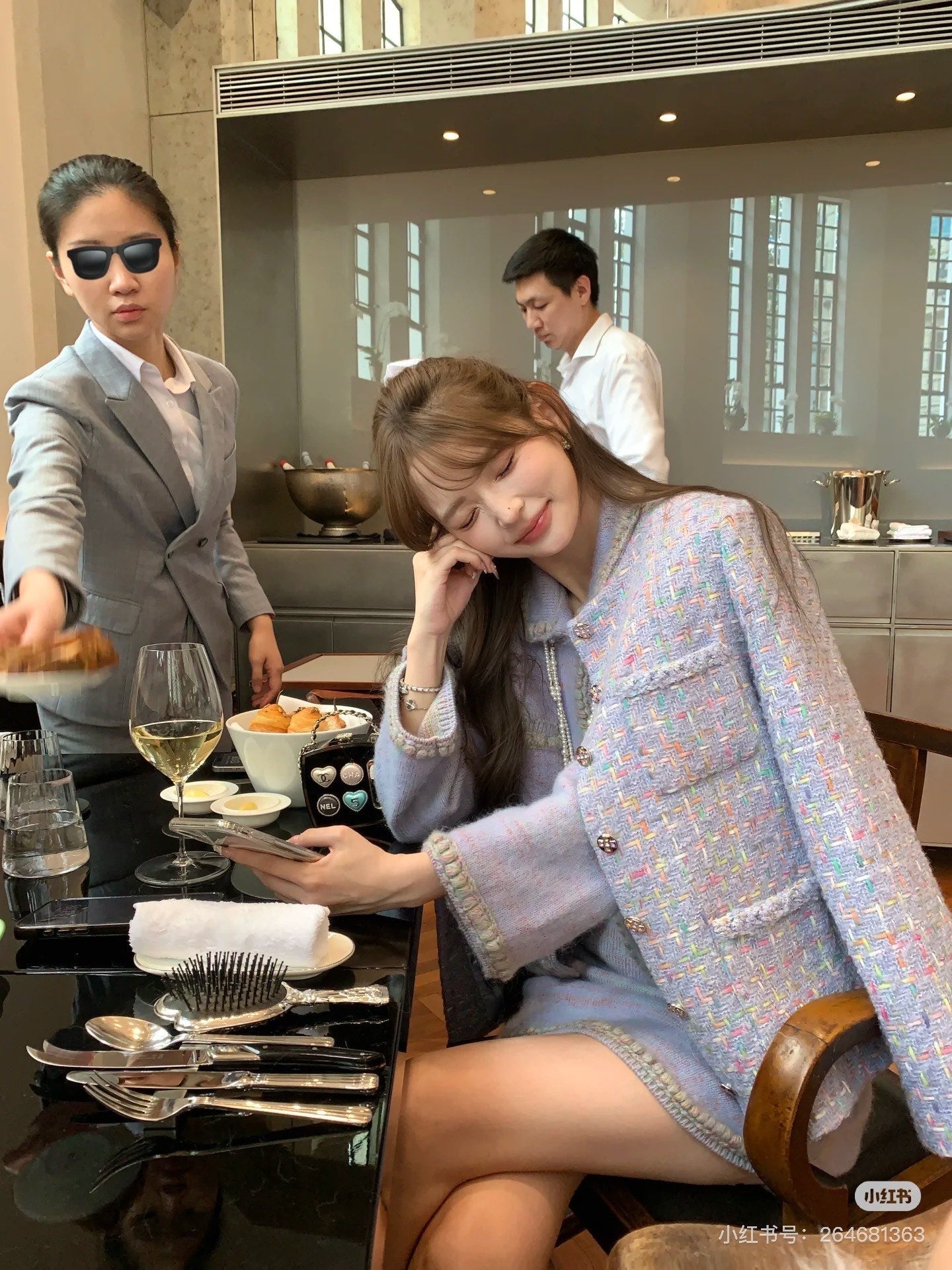 Chan NEW woven jacket