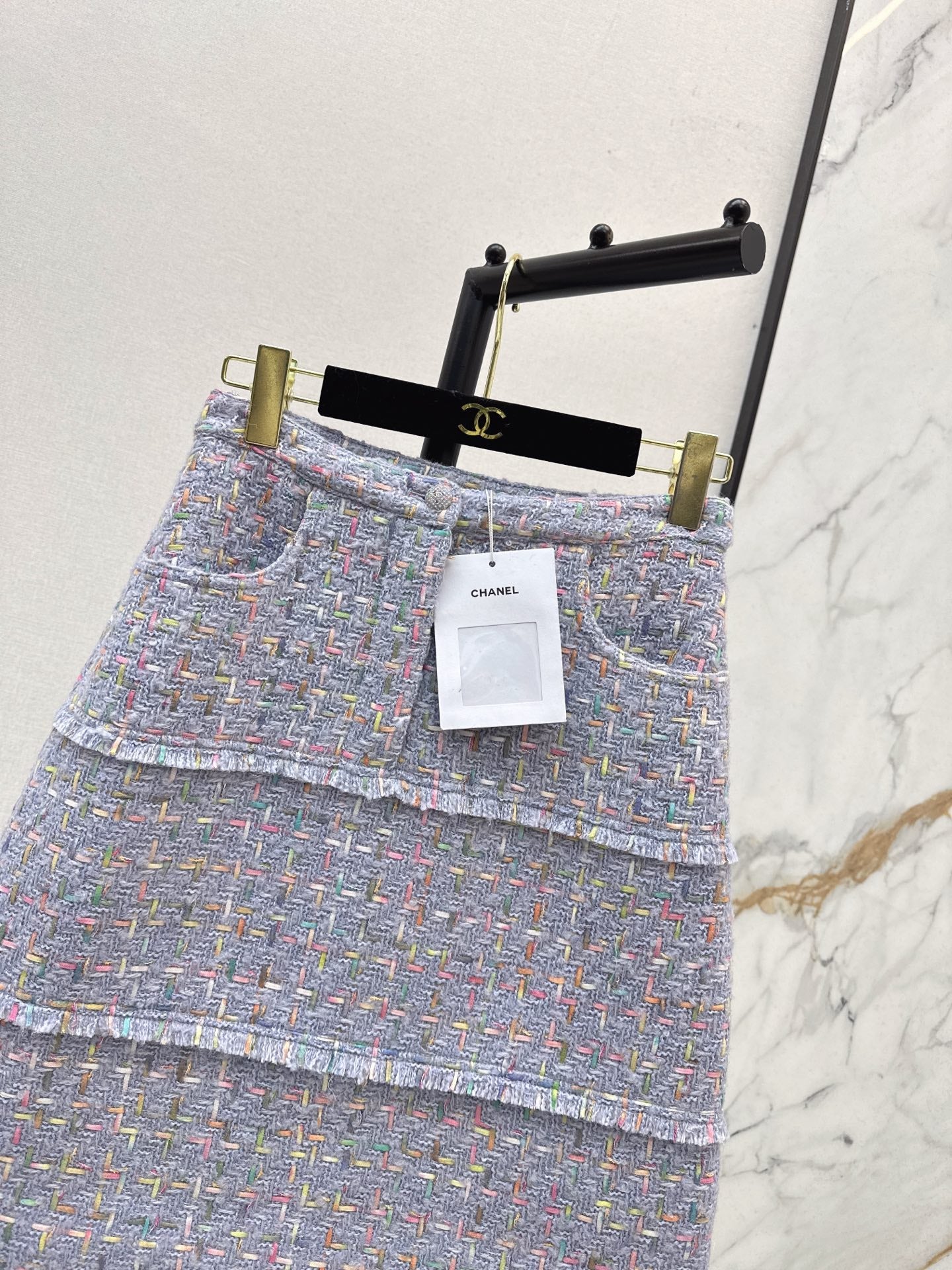 Chan NEW woven skirt