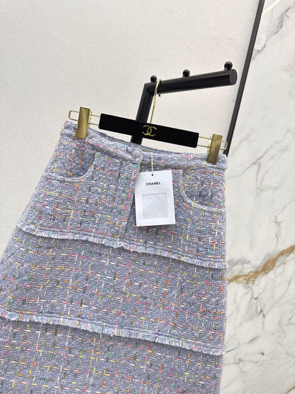 Chan NEW woven skirt