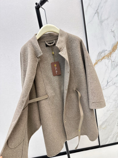 Loro NEW Woolen Cape coat