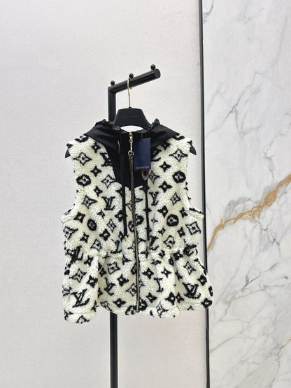 Louis NEW Plush hooded vest