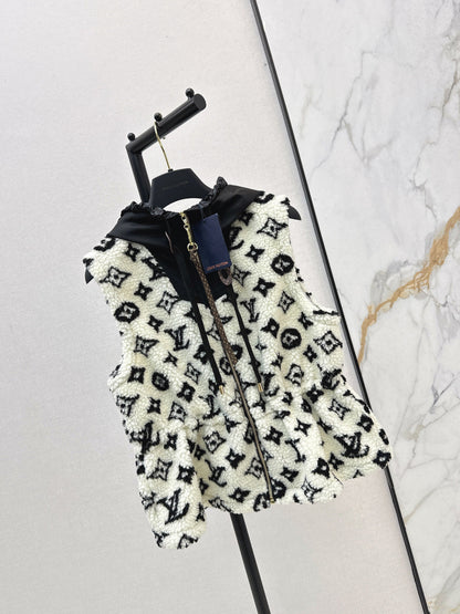 Louis NEW Plush hooded vest