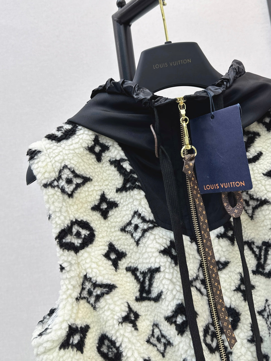 Louis NEW Plush hooded vest