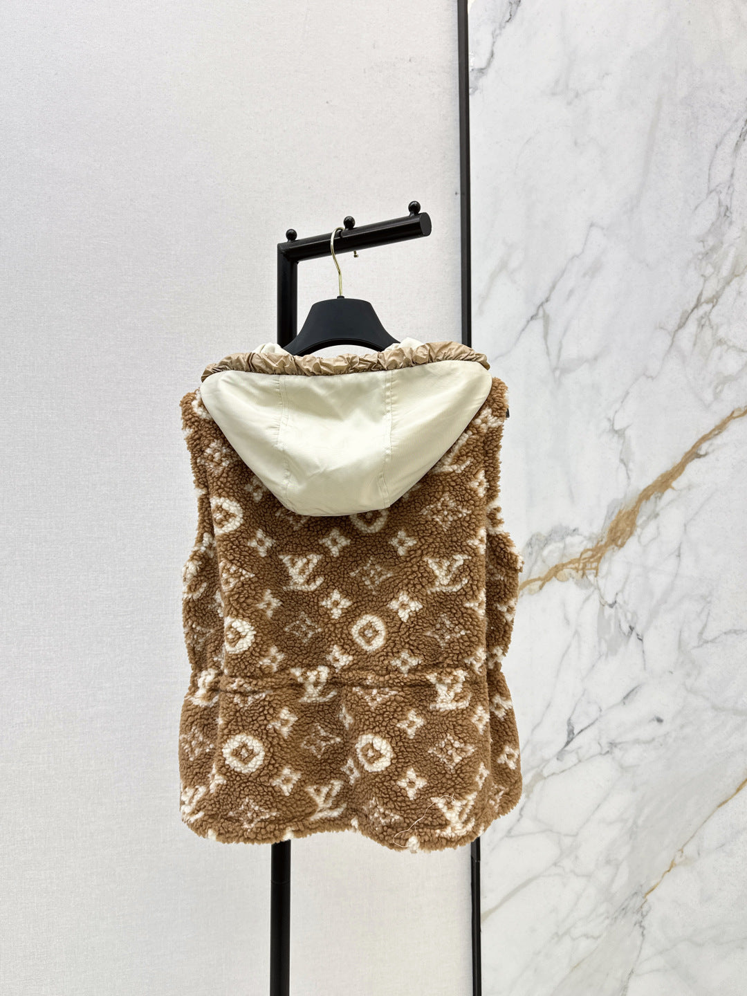 Louis NEW Plush hooded vest