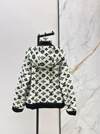 Louis NEW Plush hooded jacket