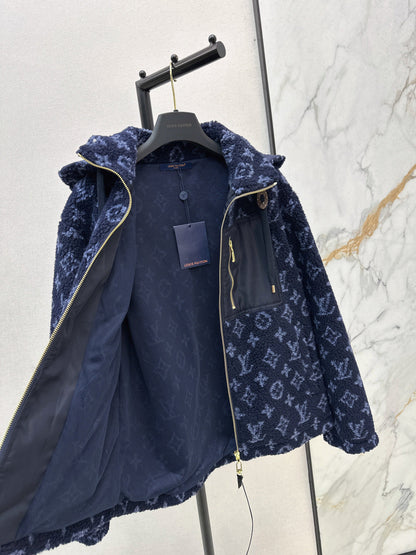 Louis NEW Plush hooded jacket