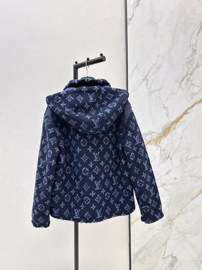 Louis NEW Plush hooded jacket