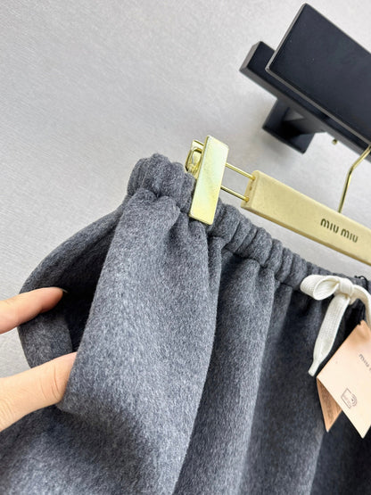 Miu NEW wool midi skirt