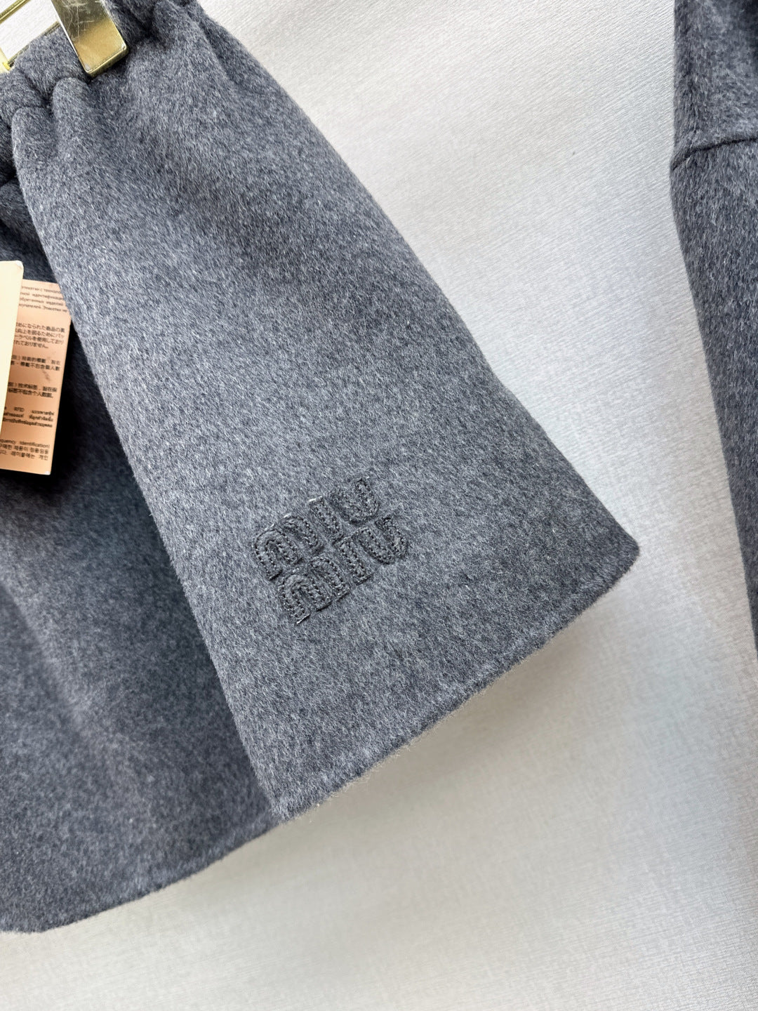 Miu NEW wool midi skirt