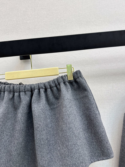 Miu NEW wool midi skirt