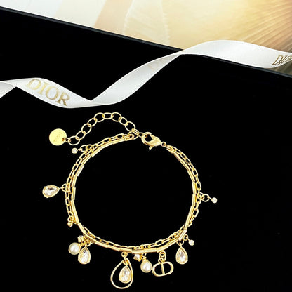 CD New Double-layer bracelet