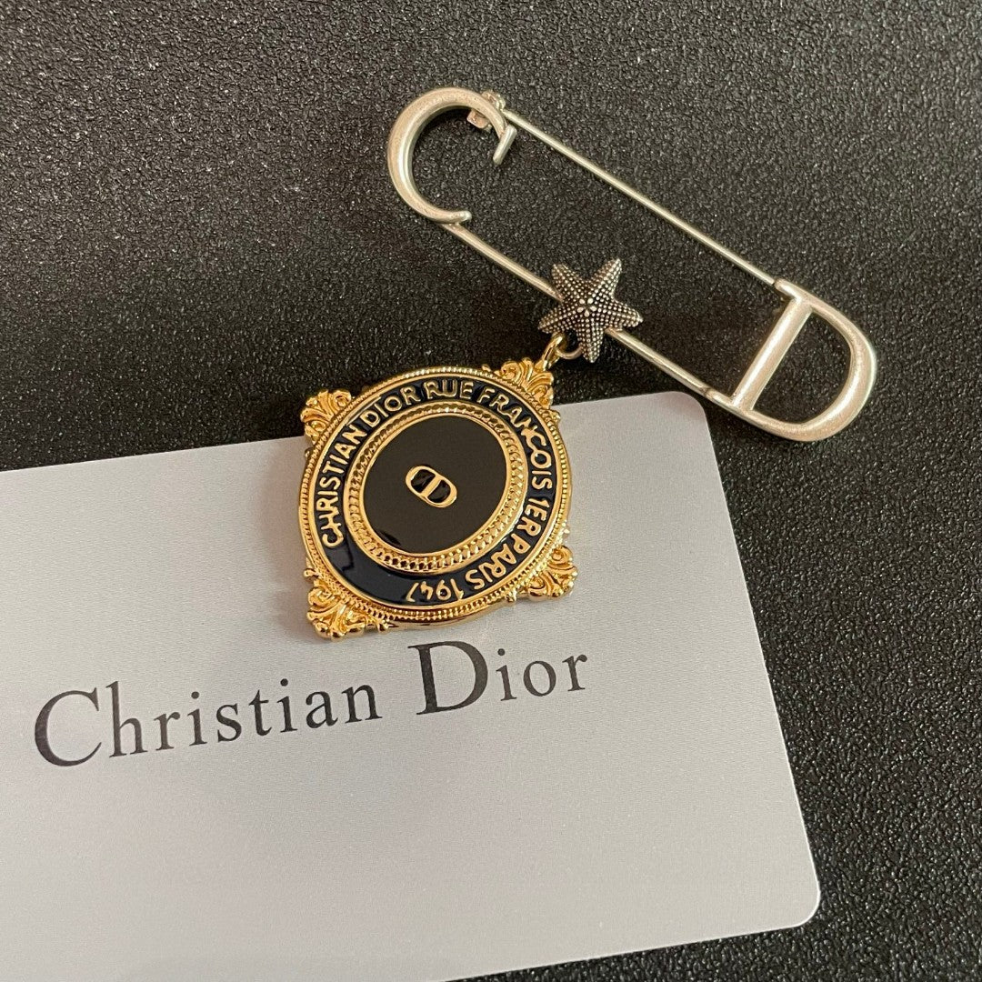 CD New Alphabet brooch