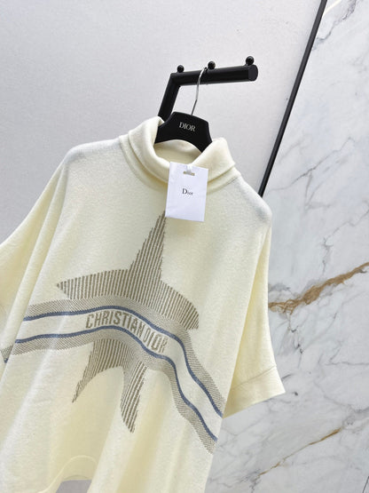 CD NEW Knitted Cape Sweater