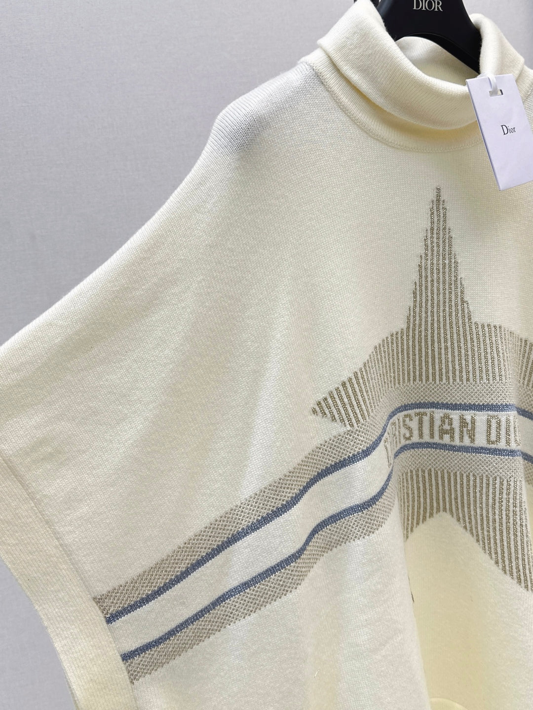 CD NEW Knitted Cape Sweater