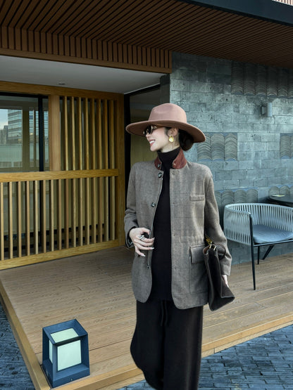 Loro NEW Plaid jacket