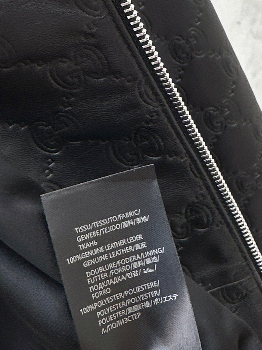 Guc NEW Leather jacket