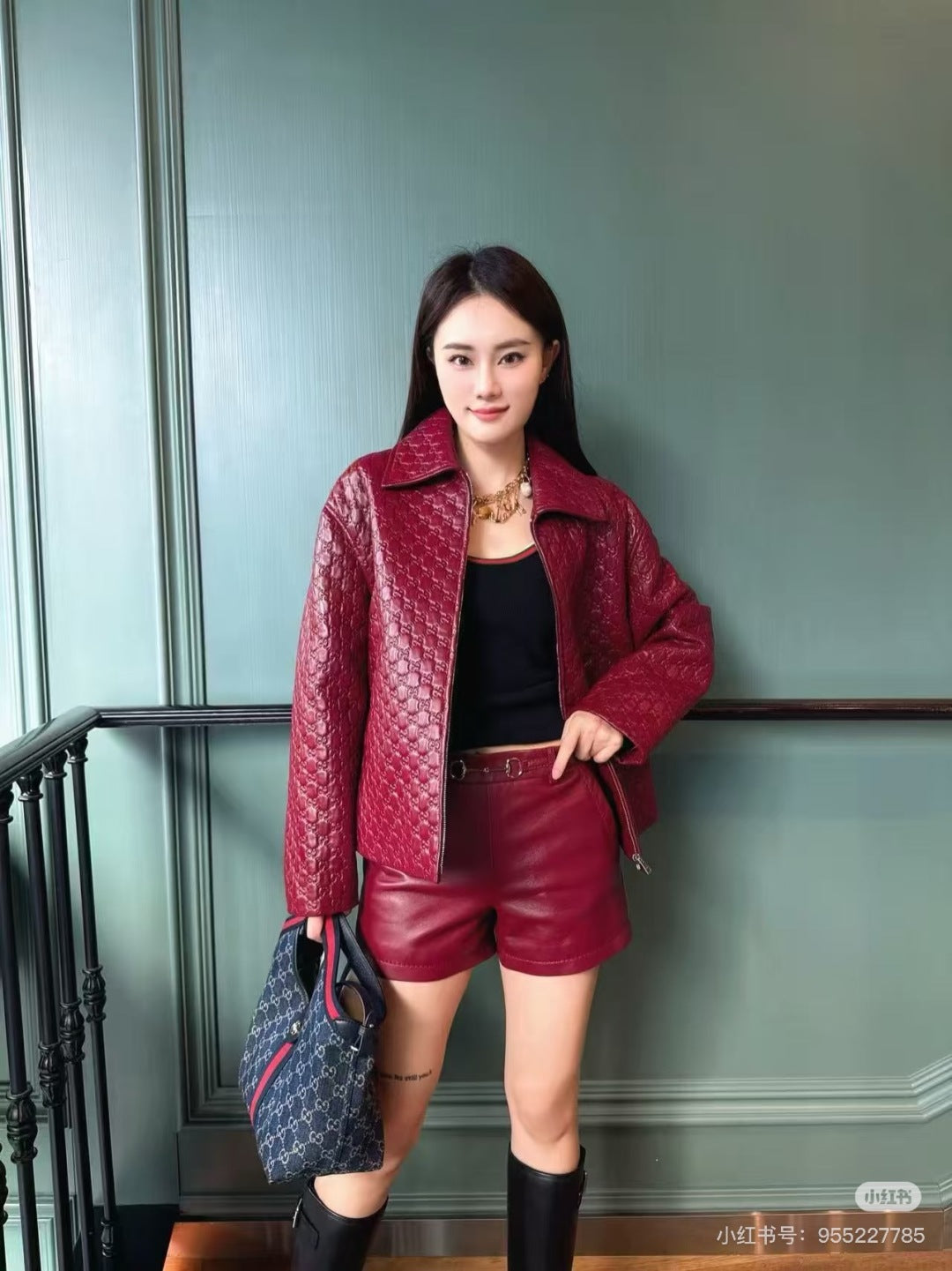 Guc NEW Leather jacket