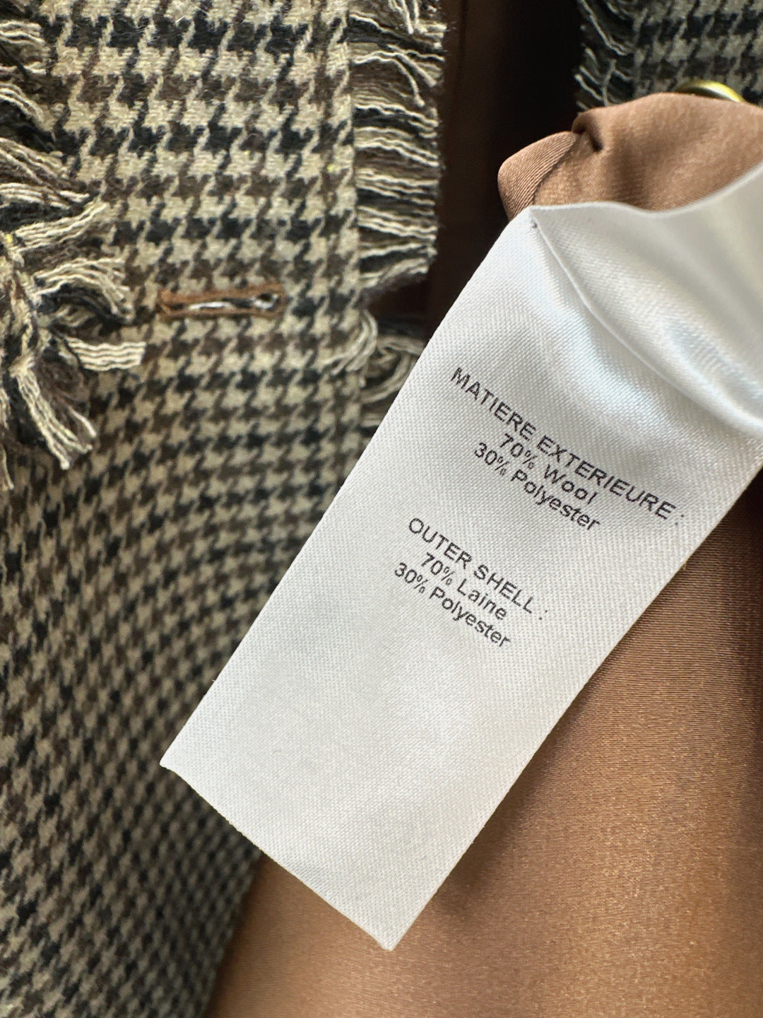 Cho1 NEW Houndstooth overcoats