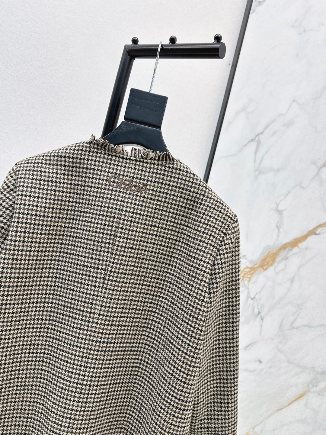 Cho1 NEW Houndstooth overcoats