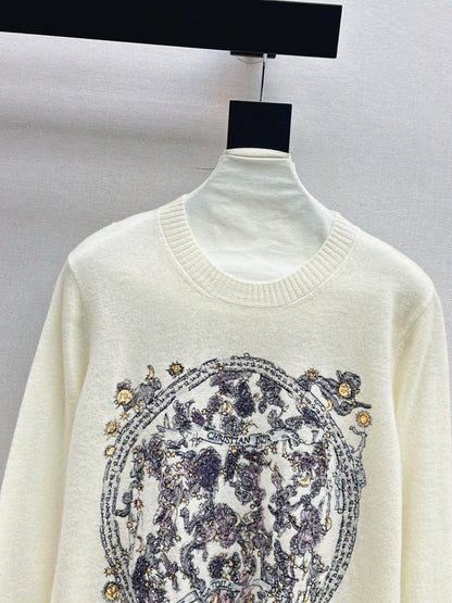 CD NEW Embroidered sweater