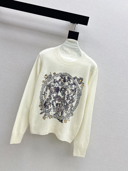 CD NEW Embroidered sweater