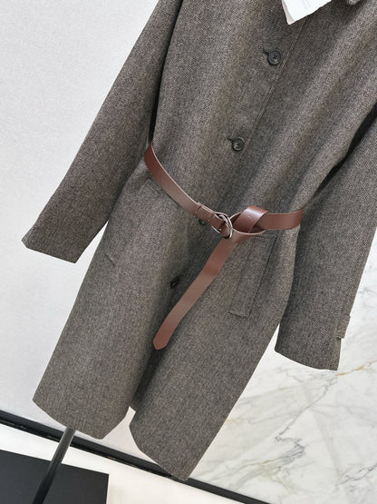 Brun NEW Wool coat