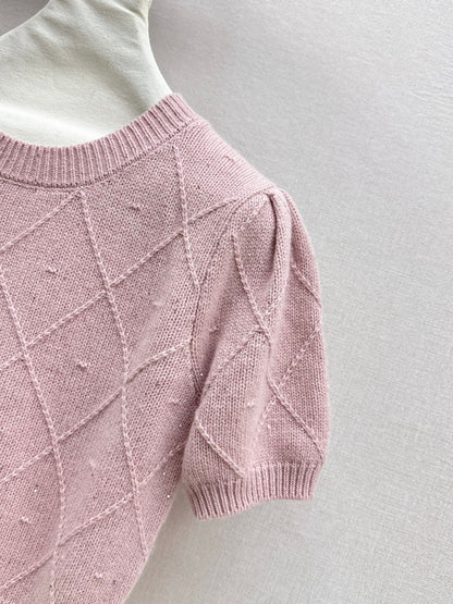 Brun NEW Plaid sweater