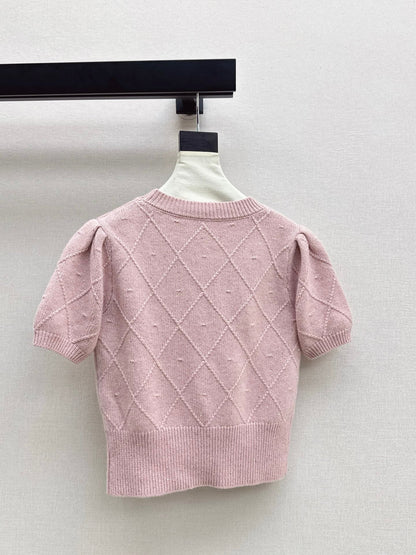 Brun NEW Plaid sweater