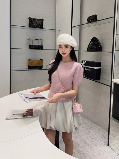 Brun NEW Plaid sweater