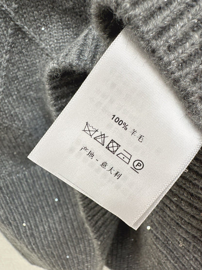 Brun NEW Plaid sweater