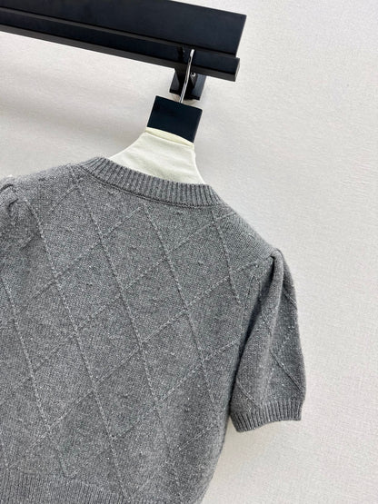 Brun NEW Plaid sweater