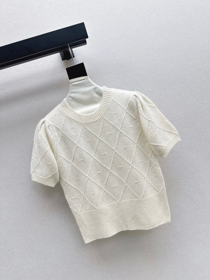 Brun NEW Plaid sweater