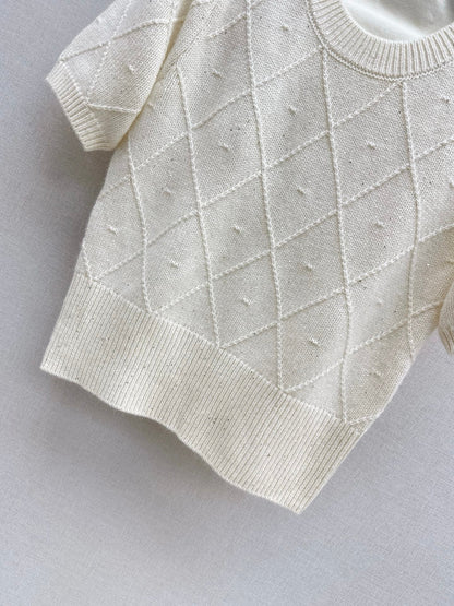 Brun NEW Plaid sweater