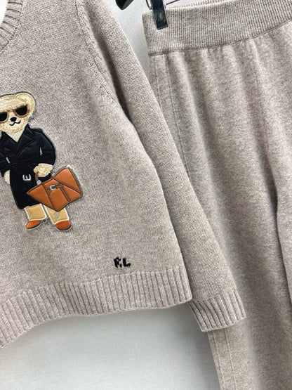 Ral NEW Sweater and straight-leg pants set