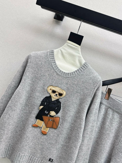 Ral NEW Sweater and straight-leg pants set