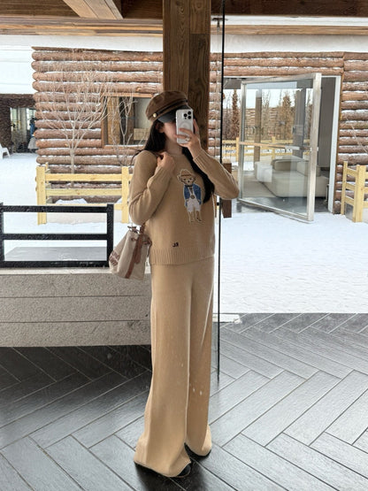 Ral NEW Sweater and straight-leg pants set