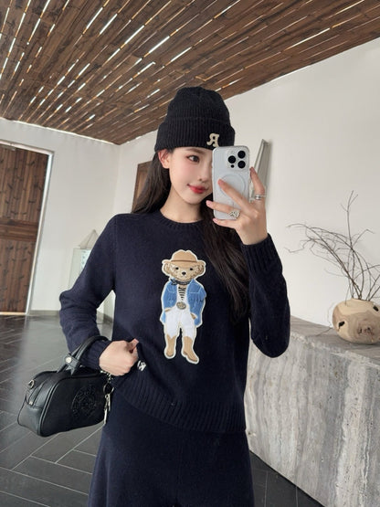 Ral NEW Sweater and straight-leg pants set