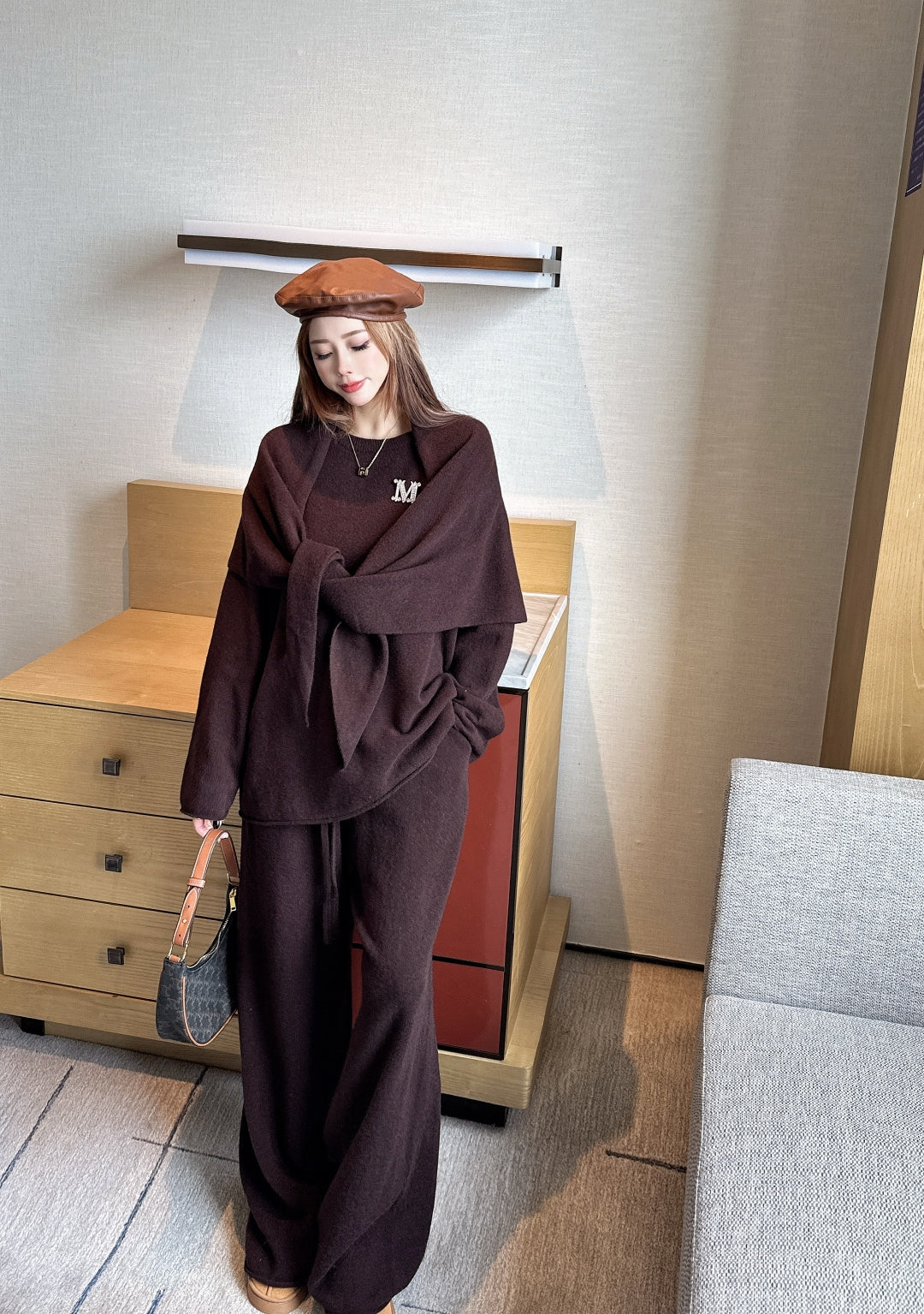 Max NEW Wool three-piece set