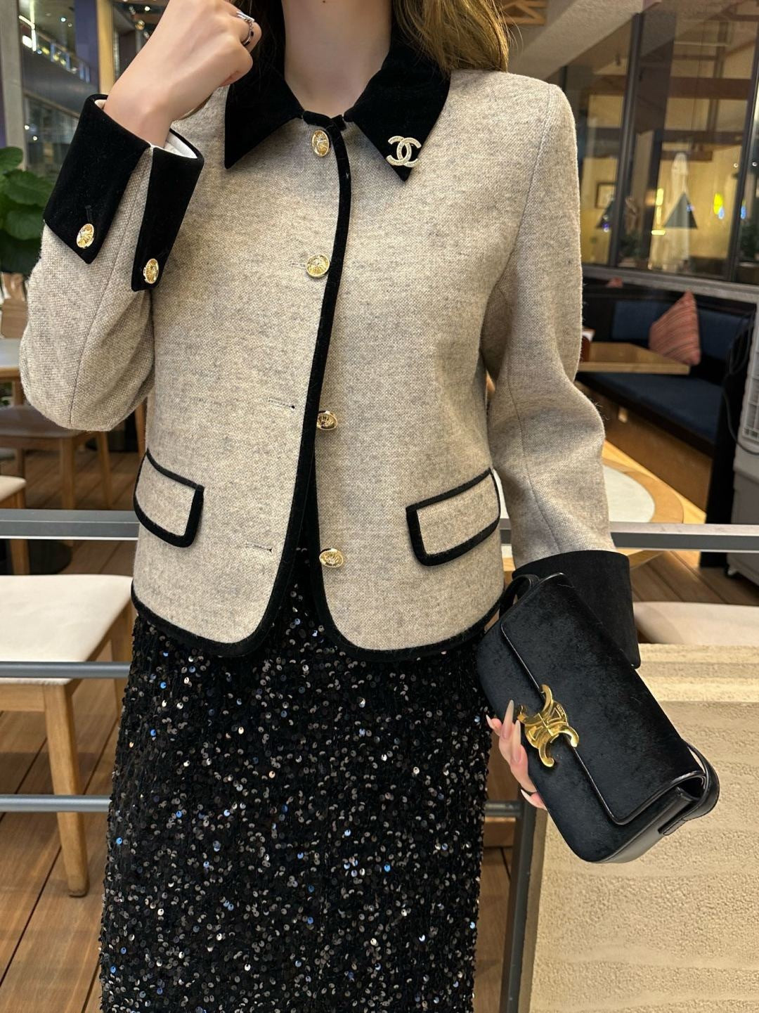 Chan NEW Velvet jacket