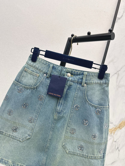 Louis NEW denim skirt