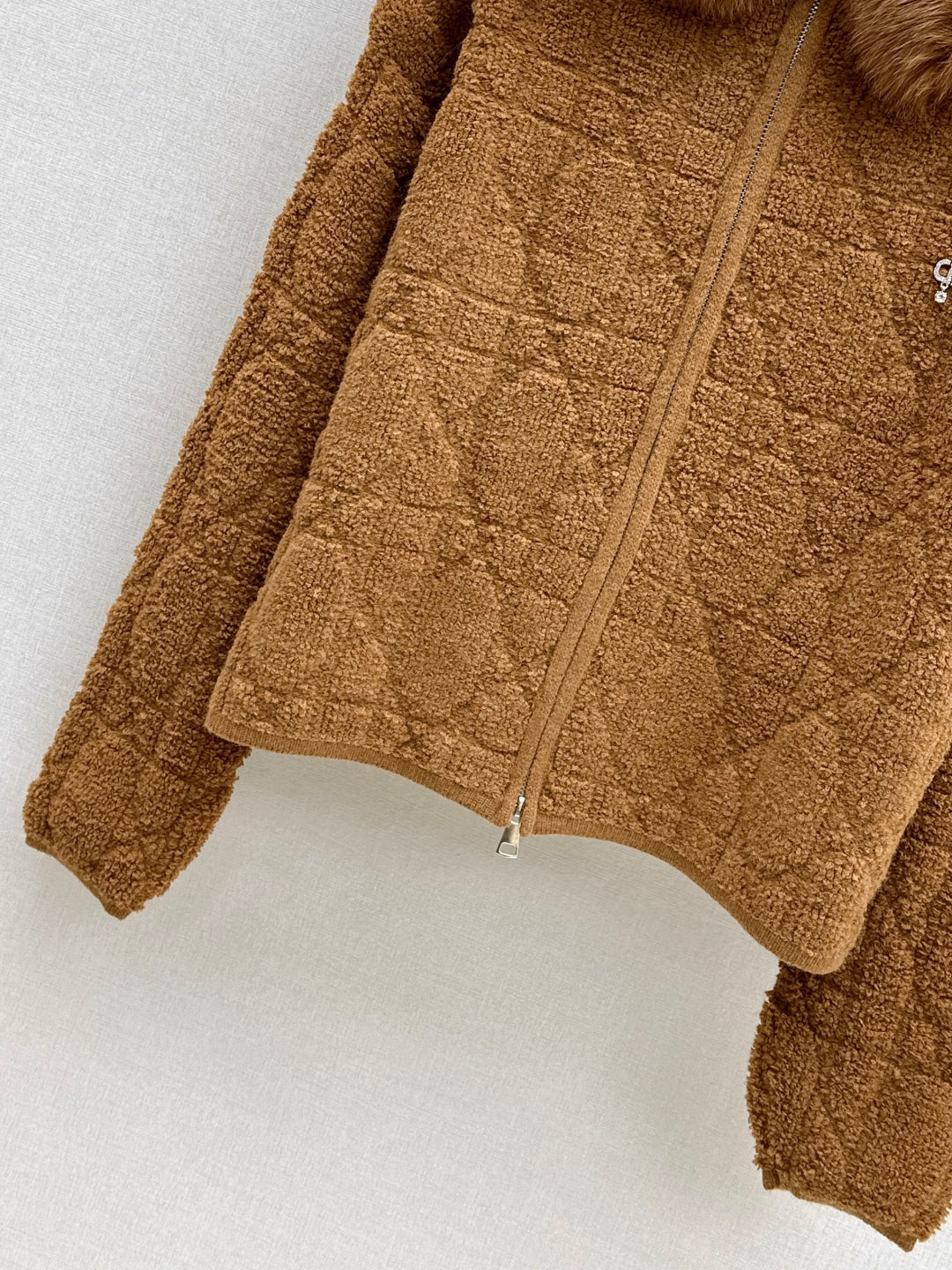 CD NEW fur collar jacket