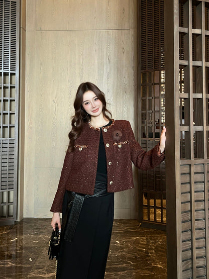 Chan NEW woven jacket