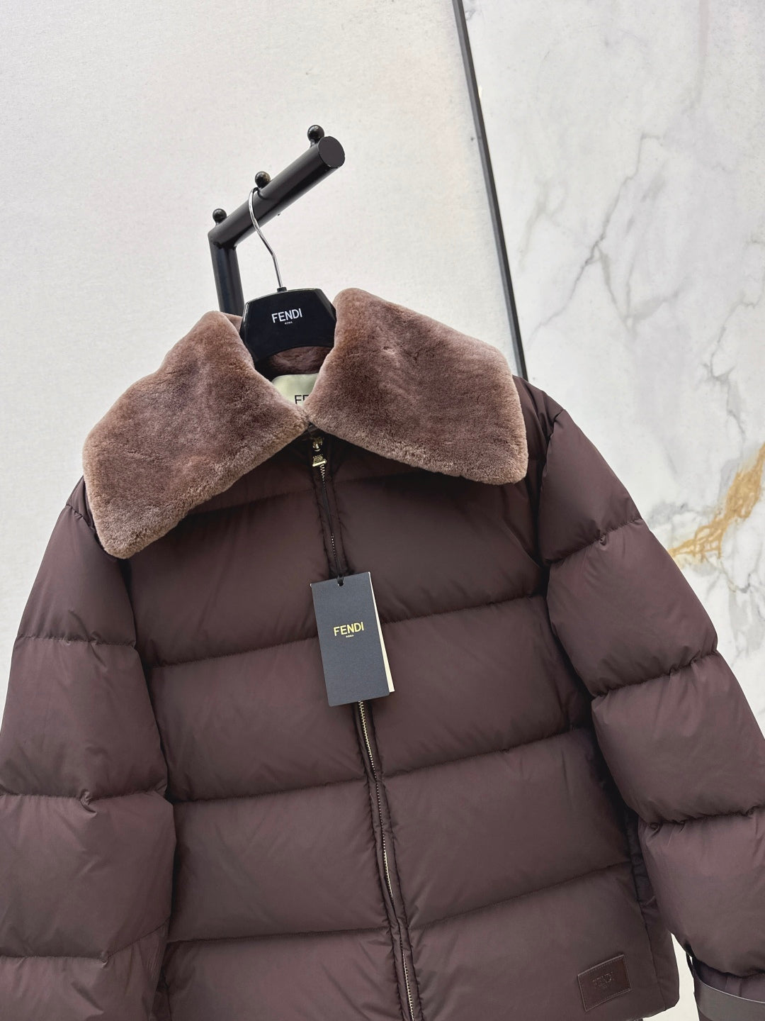 Fend NEW Fur and down jacket