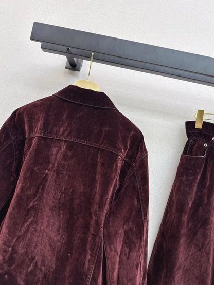 Miu NEW velvet jacket