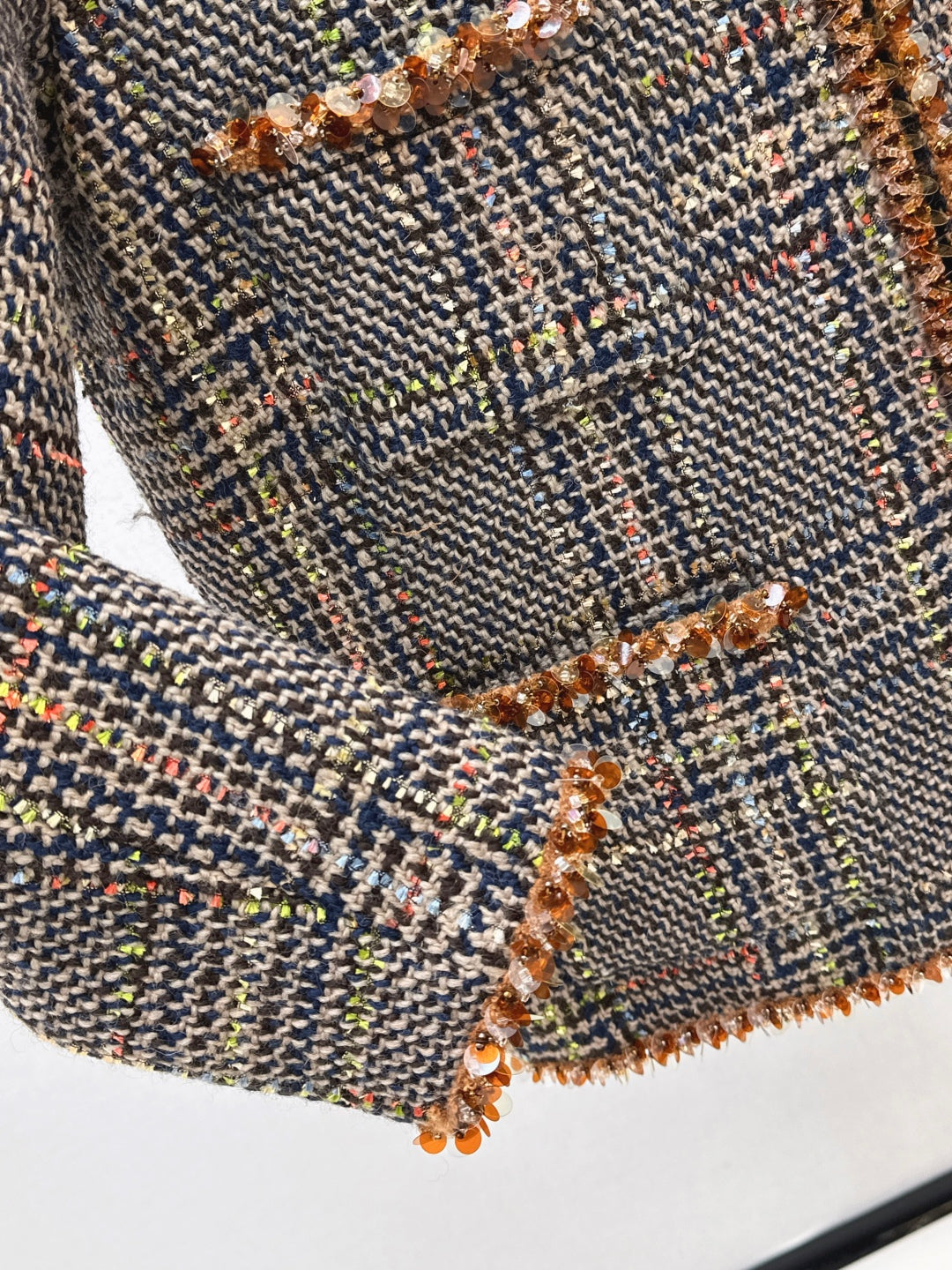 Chan NEW Houndstooth down coat