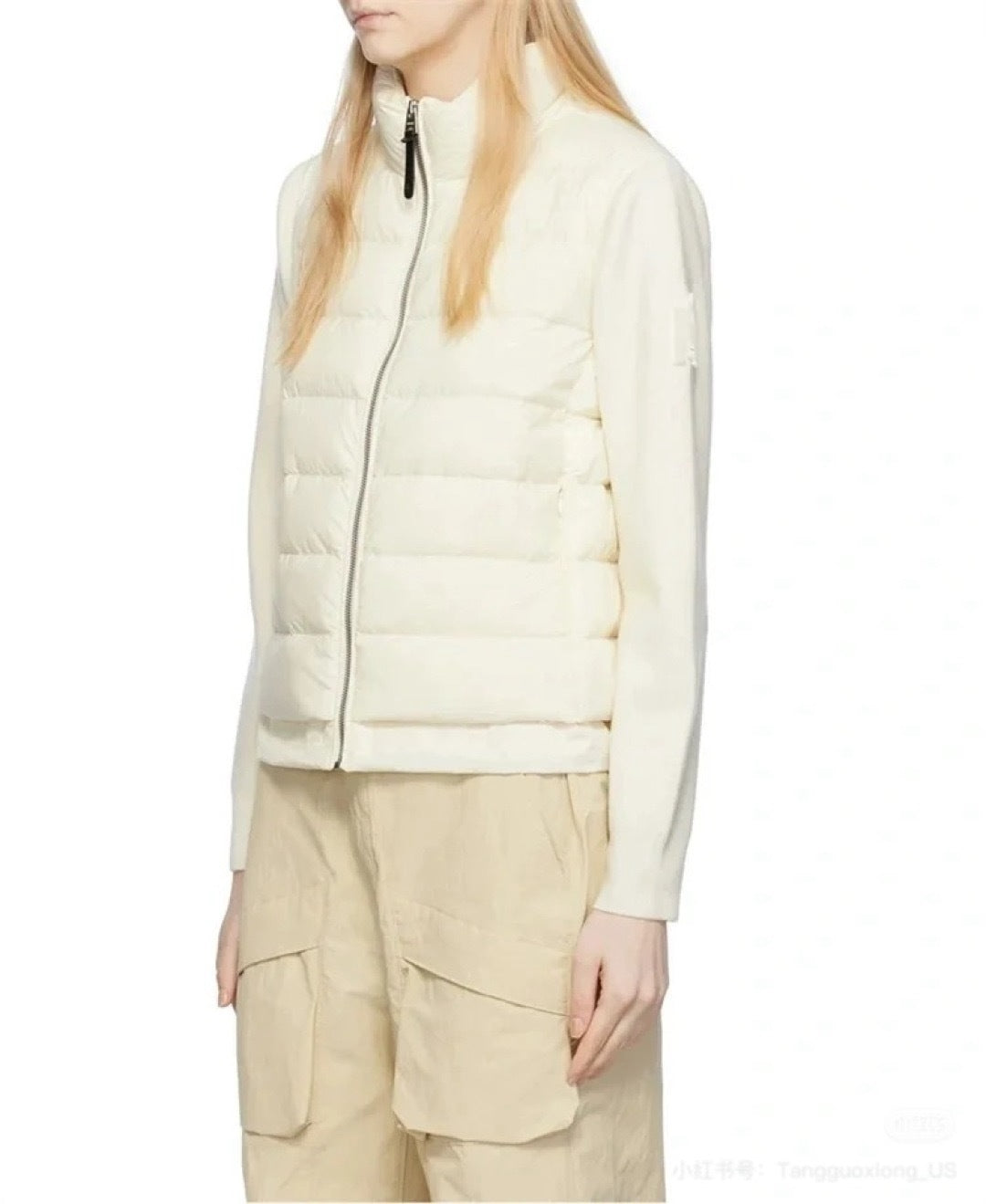 Monc NEW Knitted down jacket