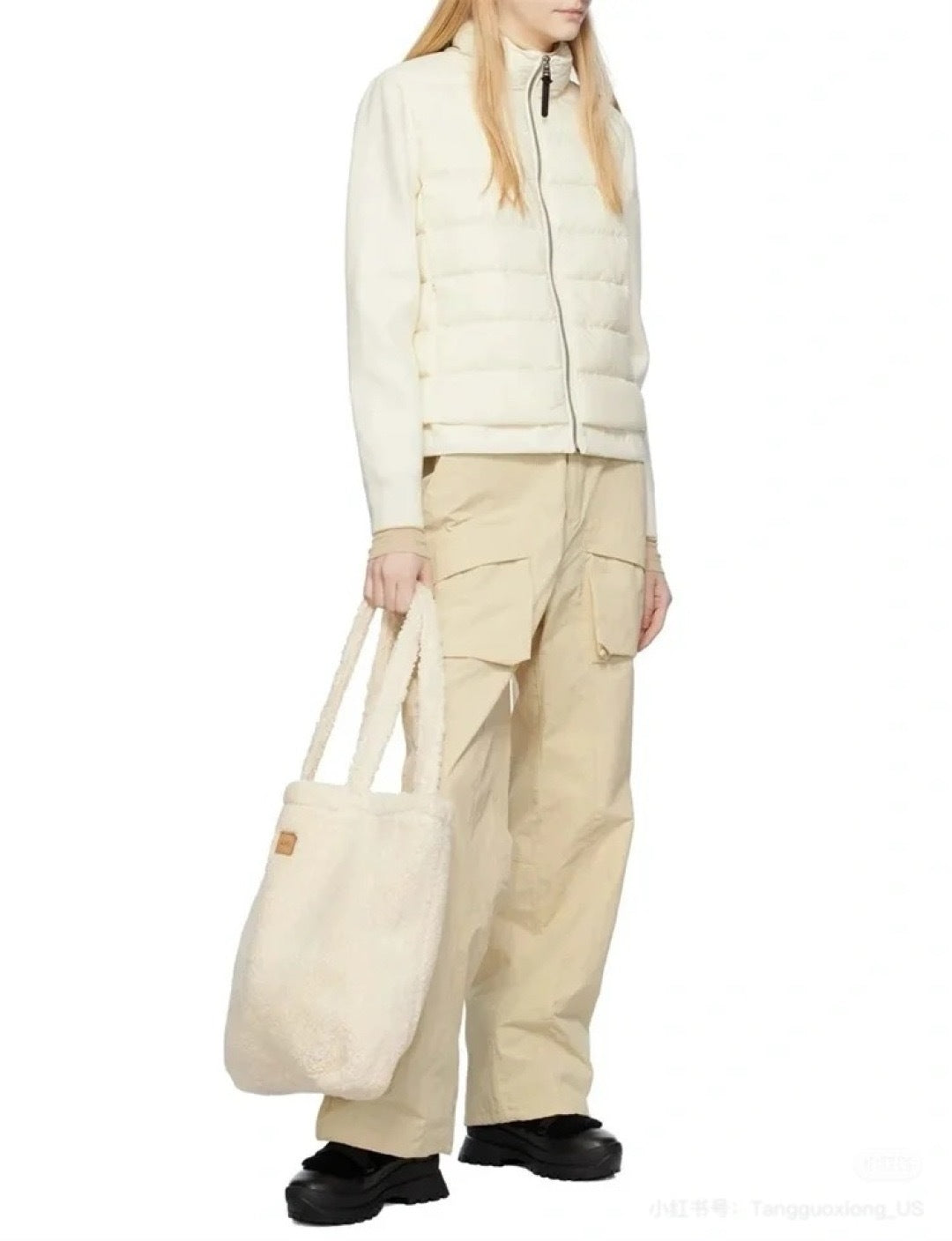 Monc NEW Knitted down jacket